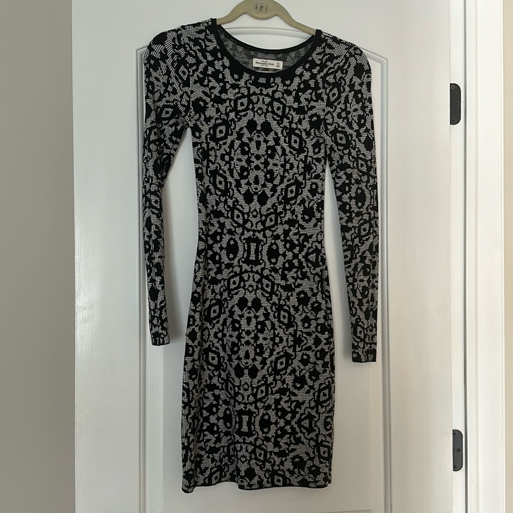 Abercrombie & Fitch fitted sweater dress size xs